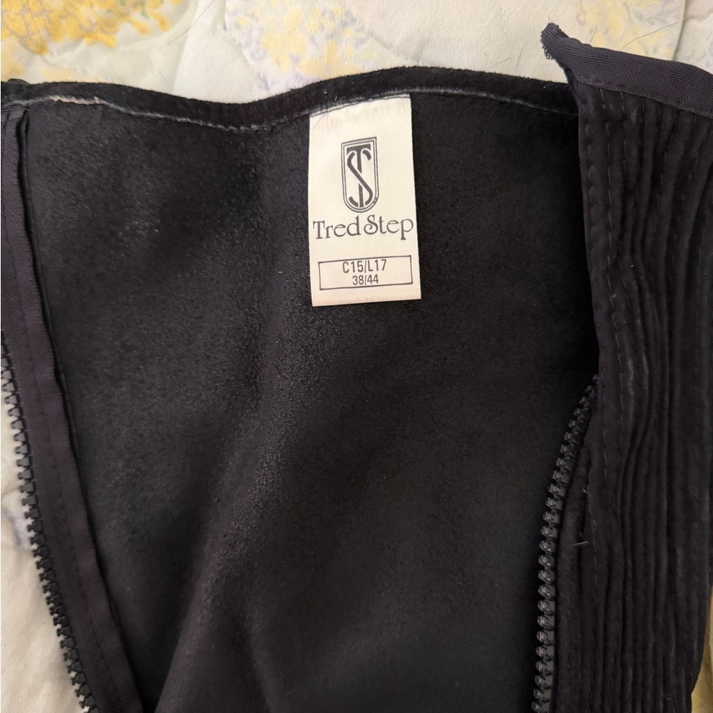Black Suede Half Chaps - Unbranded - Picture 4 of 4